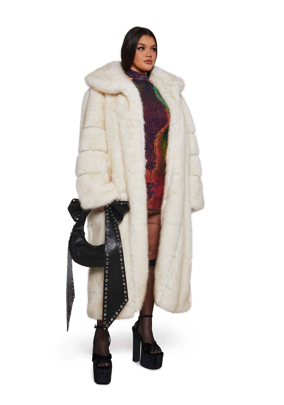 Iconic Infatuation Faux Fur Coat