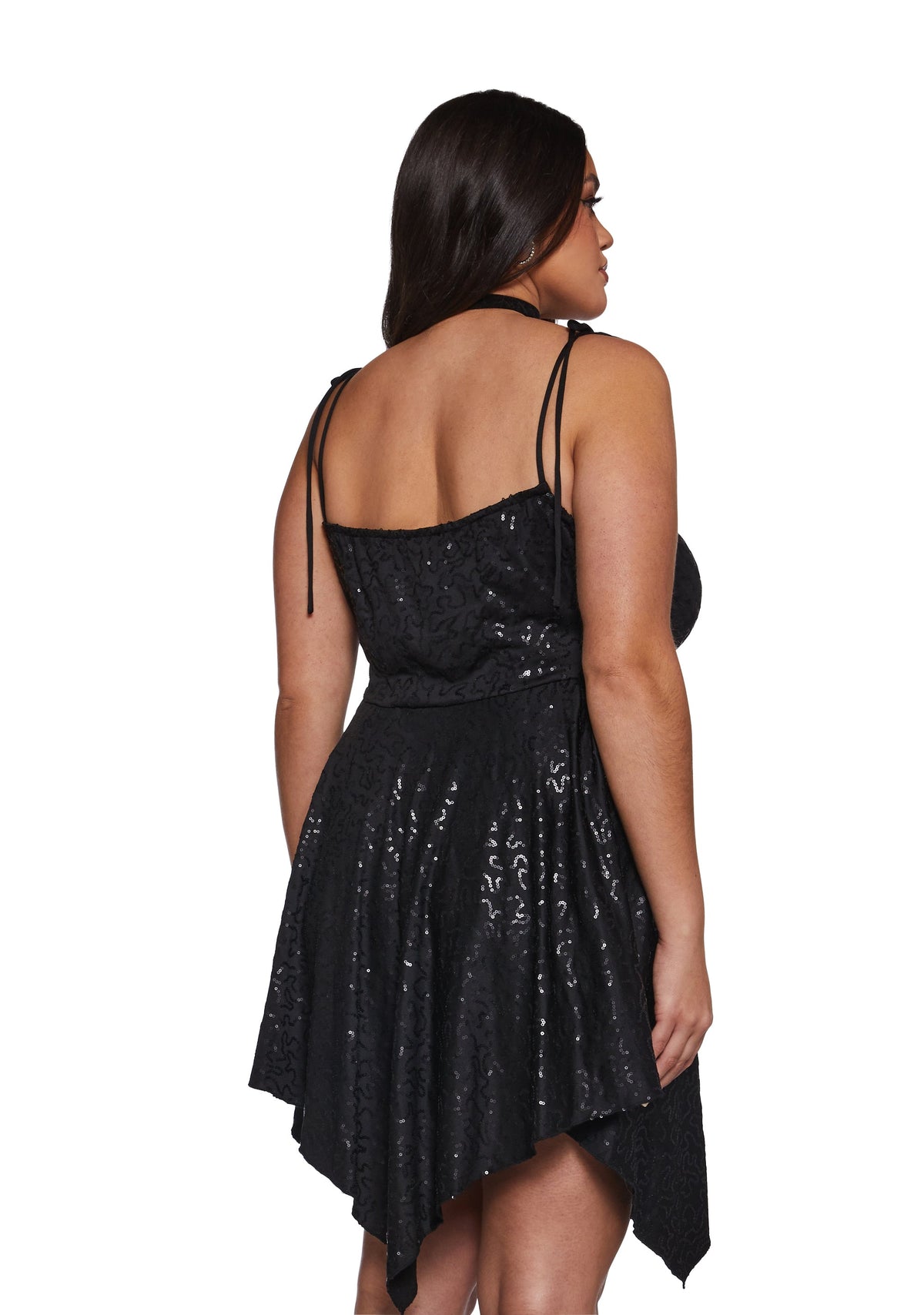 Keep Shining Mini Dress - Sequin