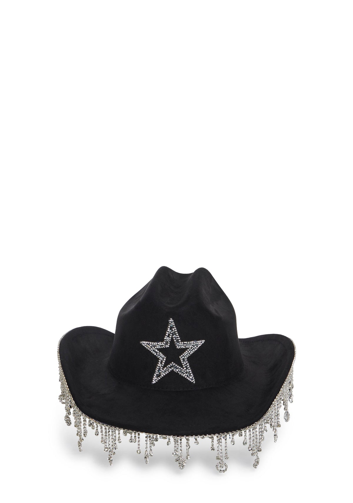Tinsel Town Rhinestone Cowboy Hat - Black