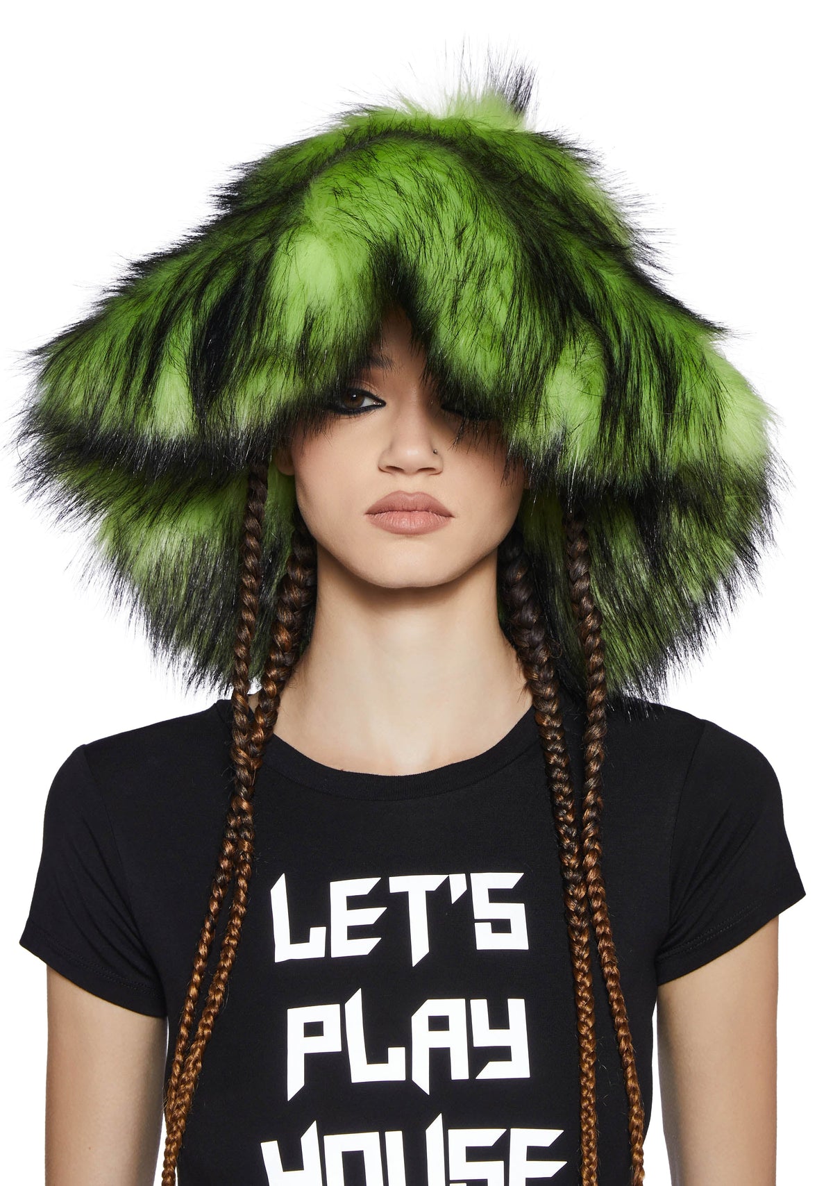 Gonna Be Alright Faux Fur Bucket Hat
