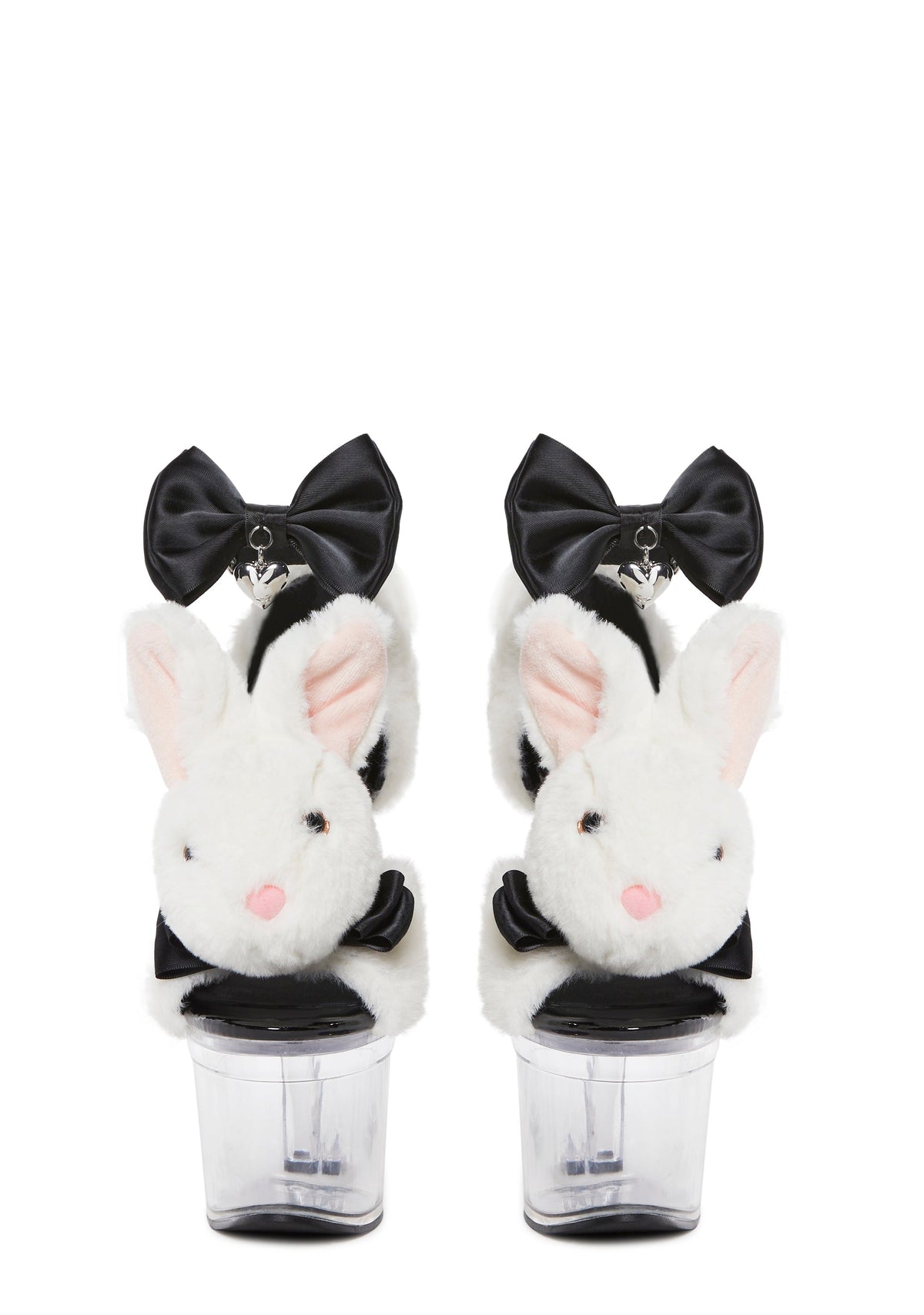 Plush Paws Platform Heels - Playboy Bunny