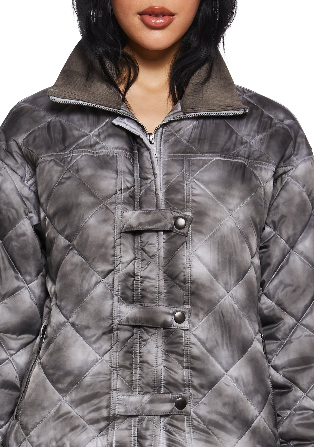 Chord Washed Puffer Jacket