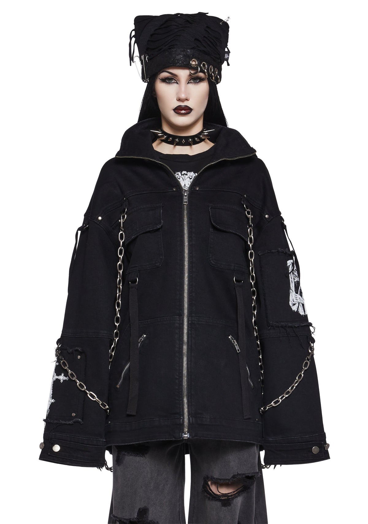 Hardcore Heavy Metal Trucker Jacket