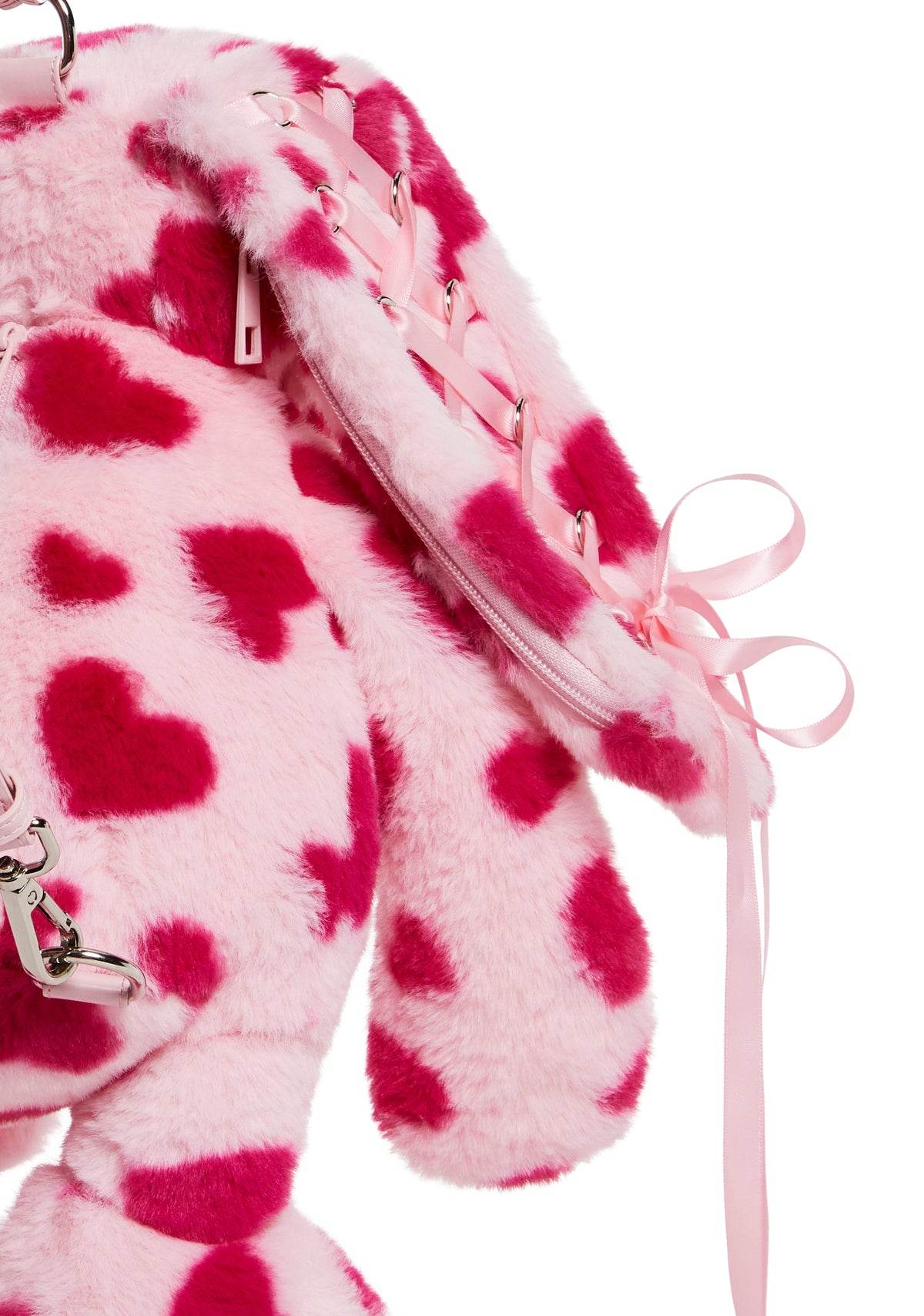 Seeing Hearts Bunny Plush Backpack