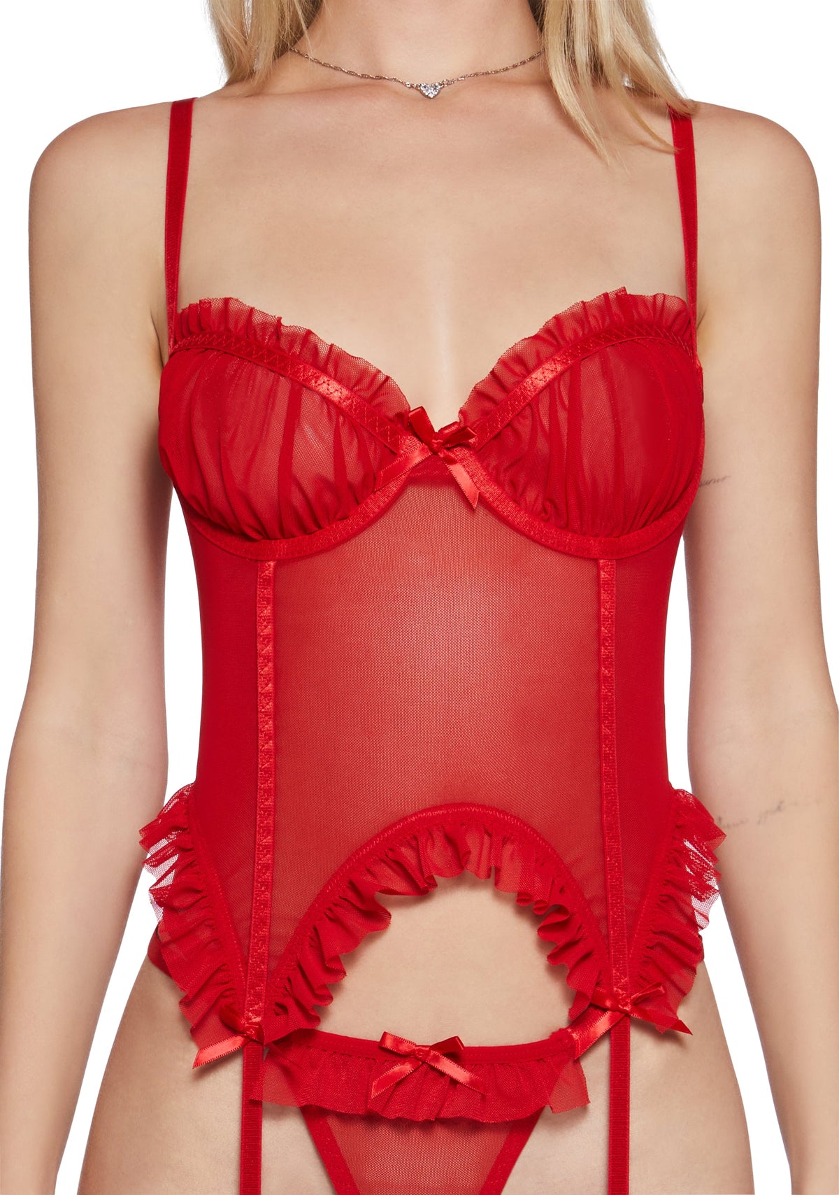 In Lust Mesh Lingerie Set