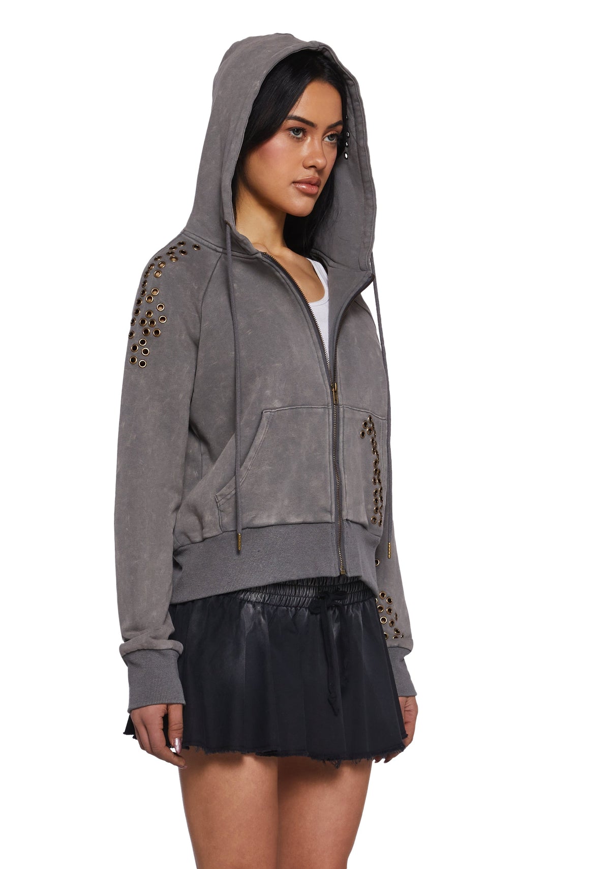 Dirty Daylight Crop Hoodie