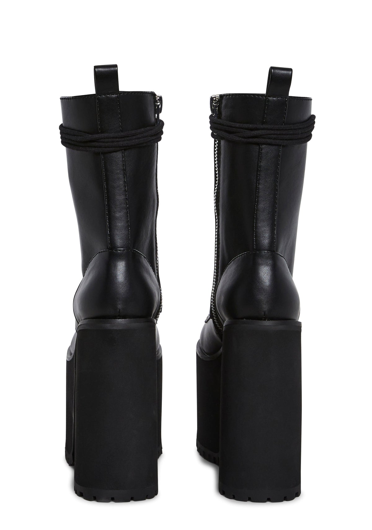 Chaos Creators Platform Combat Boots