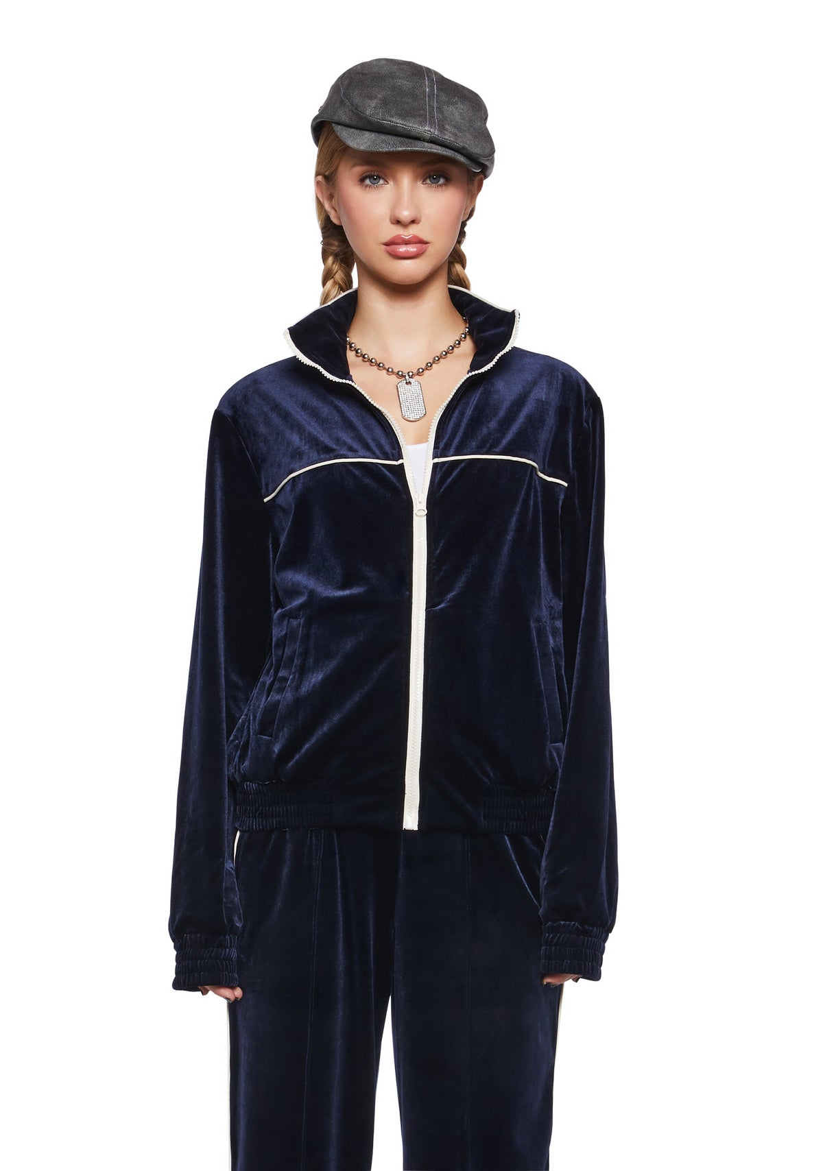 Word To The Wise Zip-Up Jacket