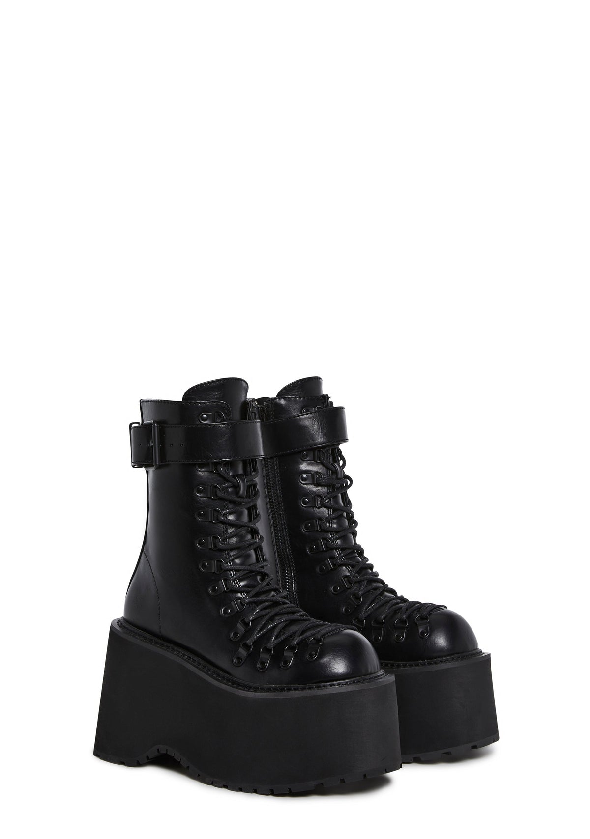 Grunge Over It Platform Boots