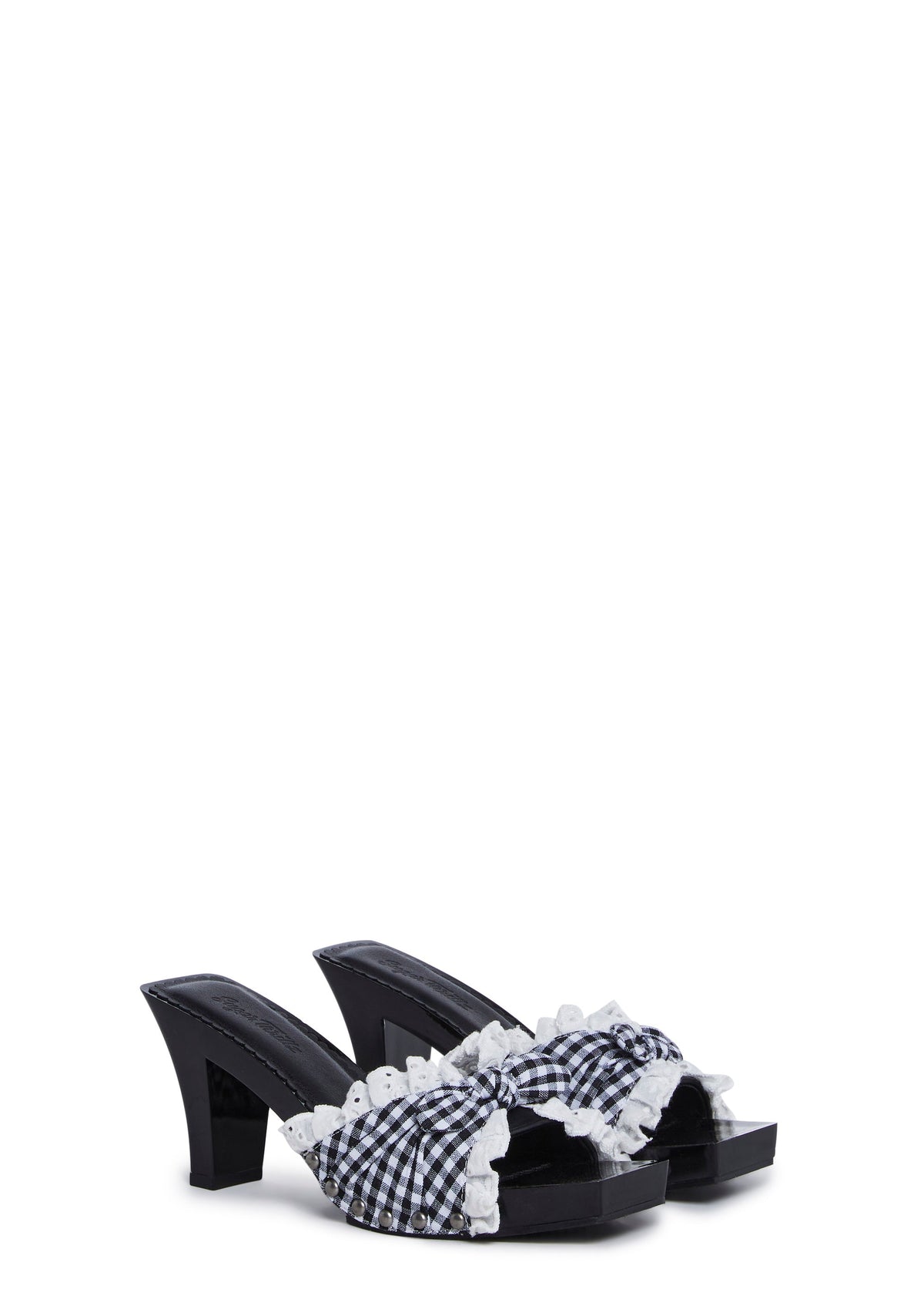 Bless Your Heart Heeled Sandals - Black