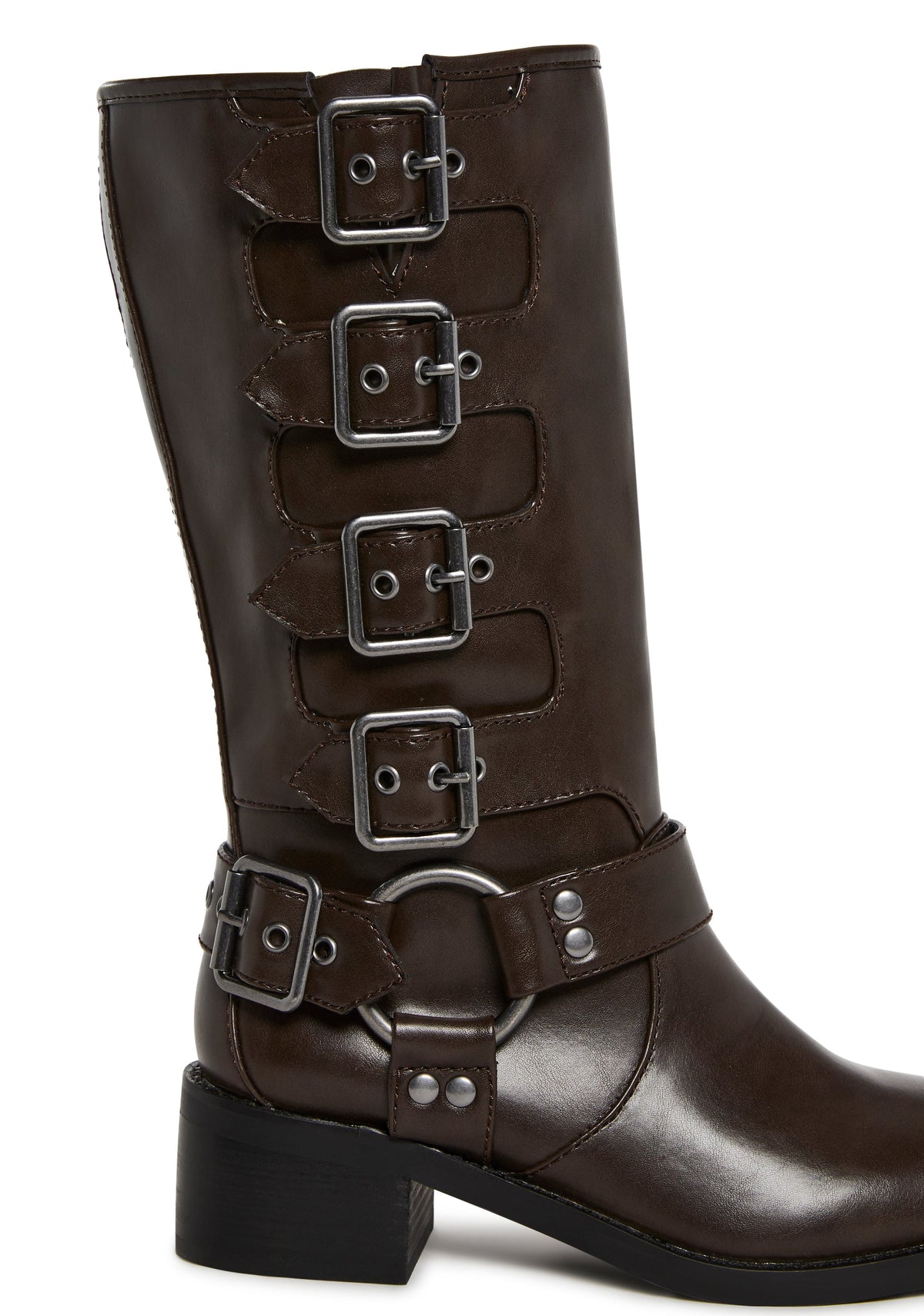 Around The City Moto Boots - Brown