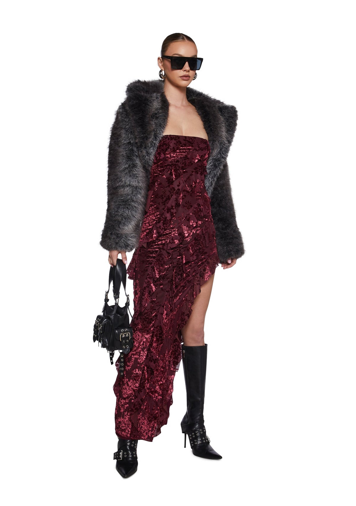 Nocturnal Sensation Maxi Dress