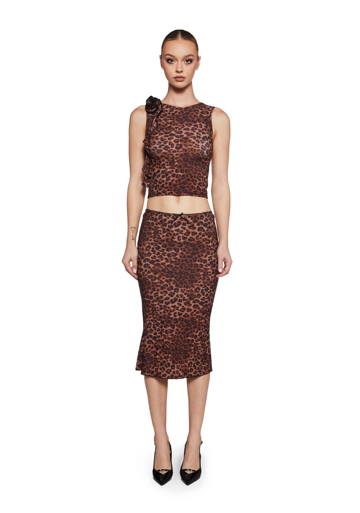 Hot To Strut Skirt Set