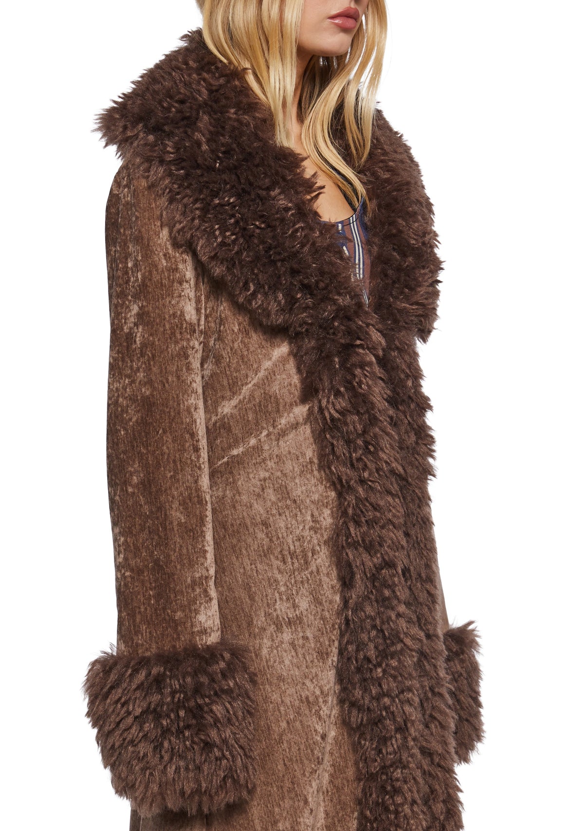 Bohemian Tourist Velvet Duster
