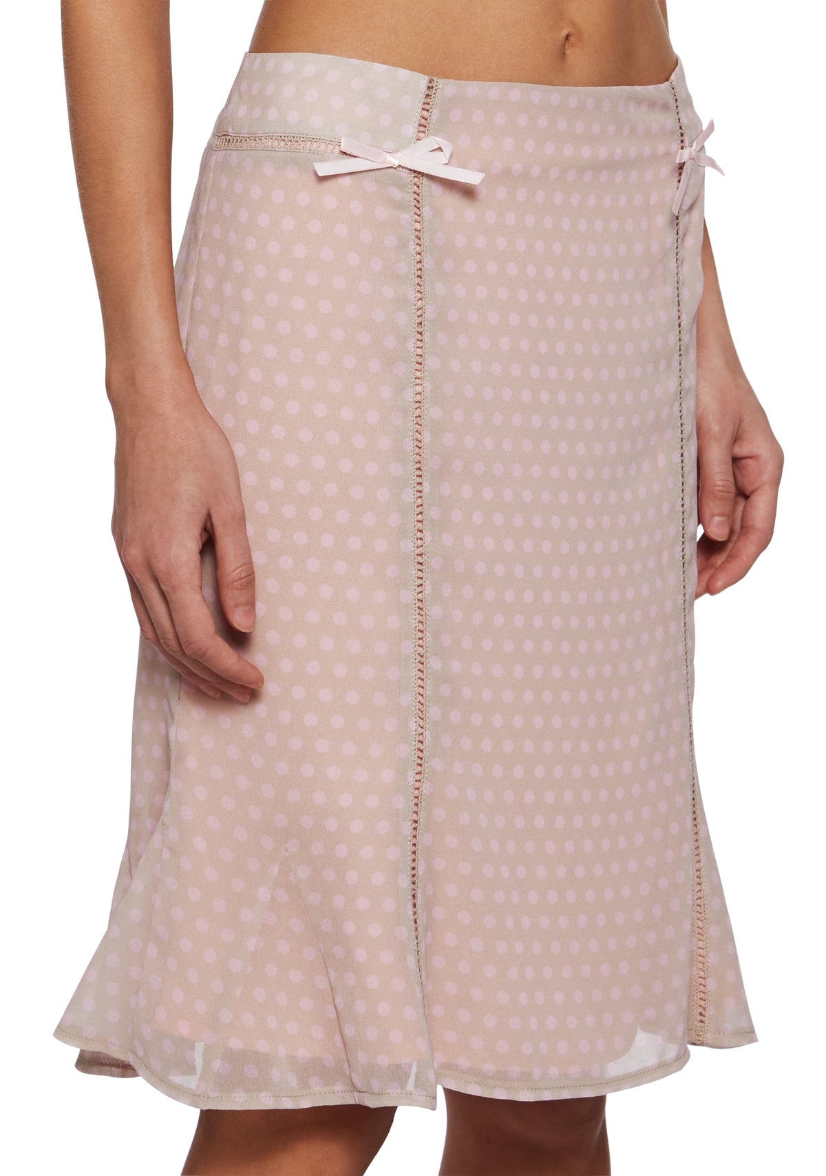 Pastel Letters Midi Skirt