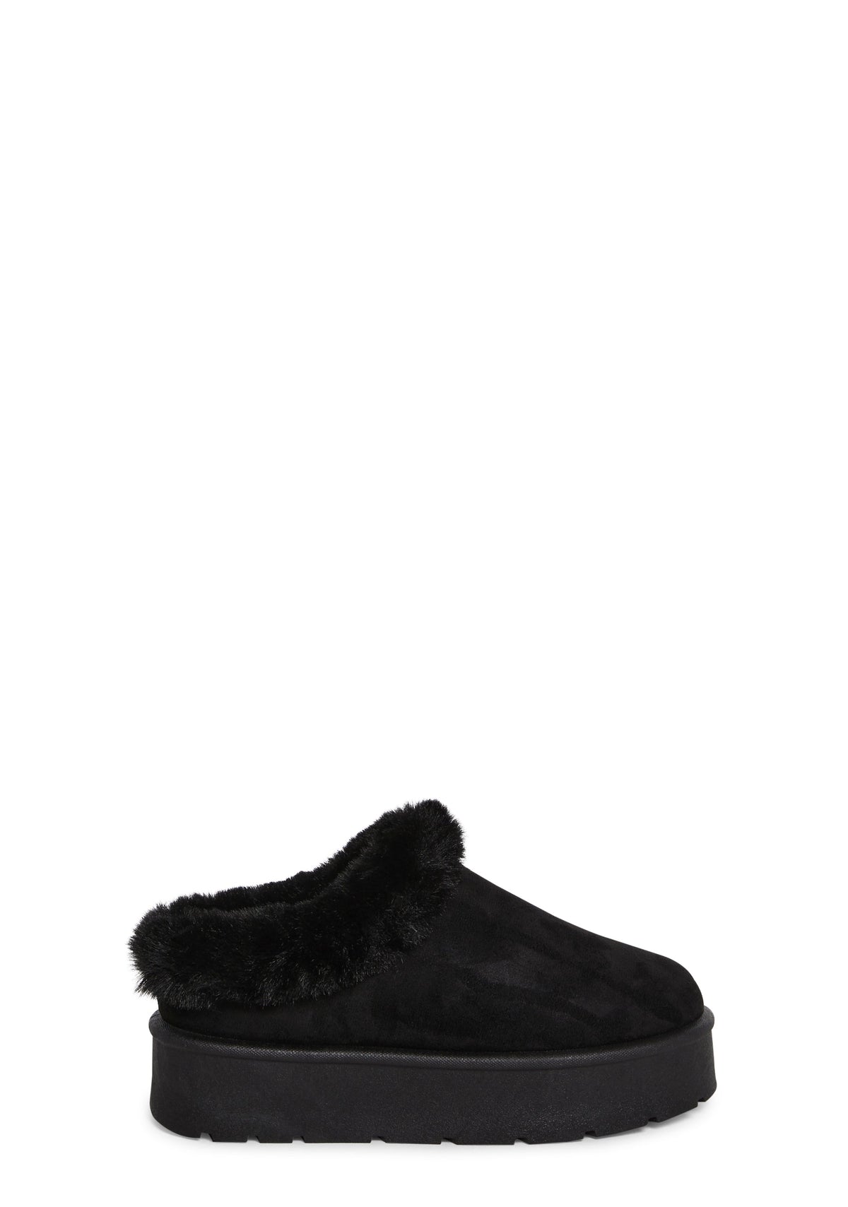 Frosty Mornings Platform Slippers