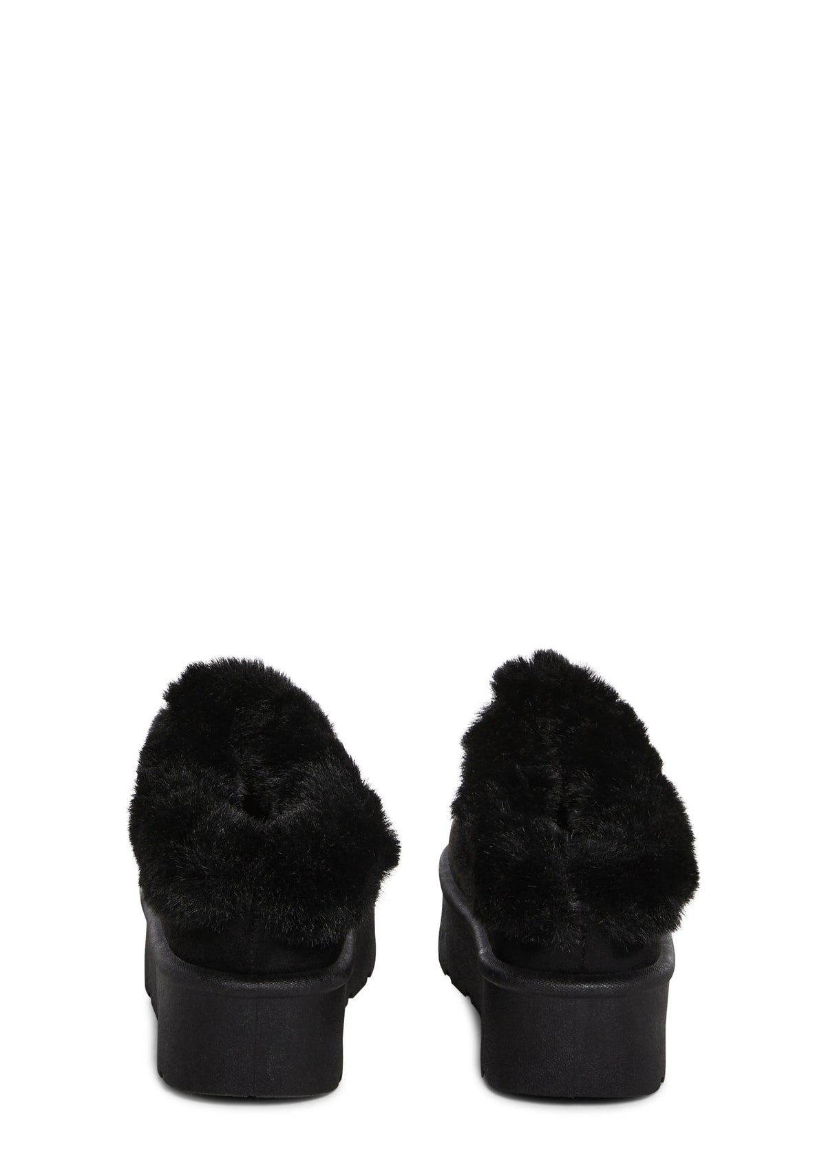 Frosty Mornings Platform Slippers