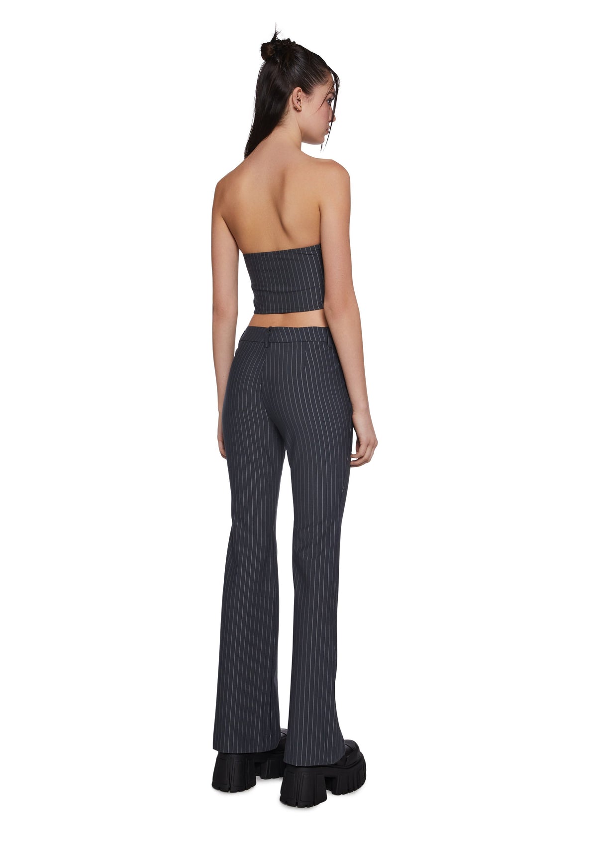 Business Last Pants Set - Gray