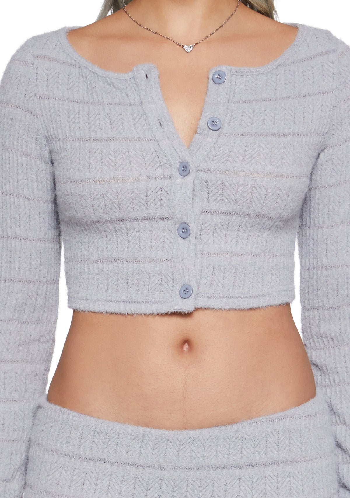 Snowfall Stunner Skort Set - Gray
