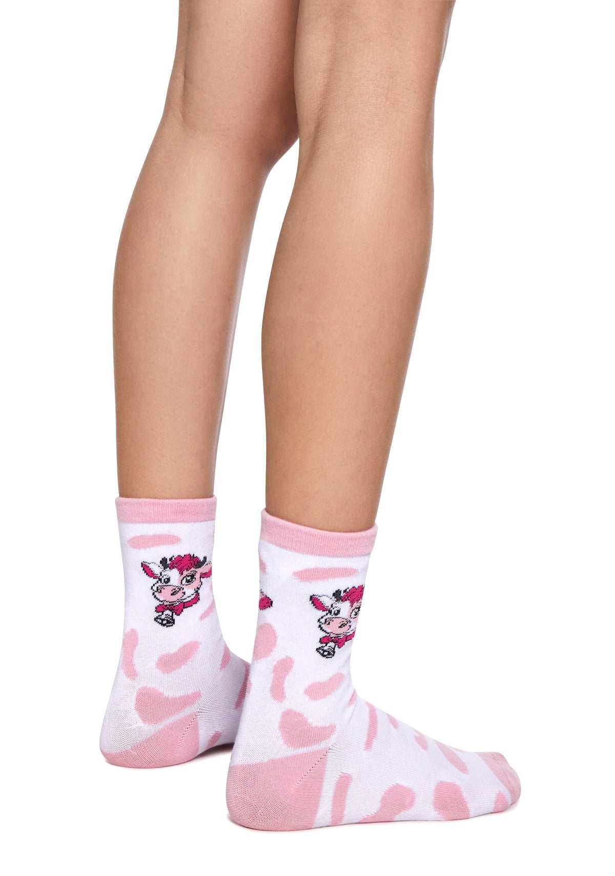 Cutie Cow Socks