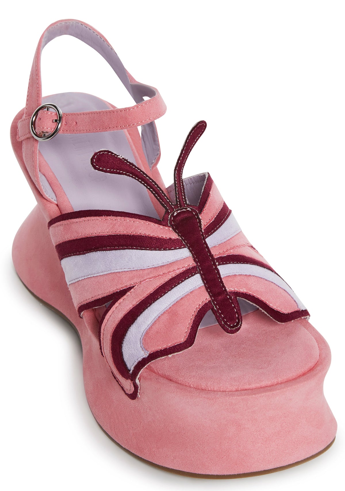 Butterfly Vibes Platform Wedges