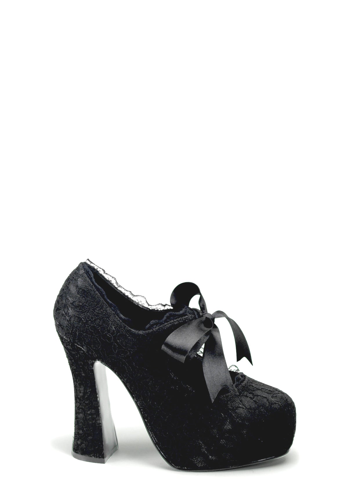 Demon-11 Platform Mary Jane Pumps