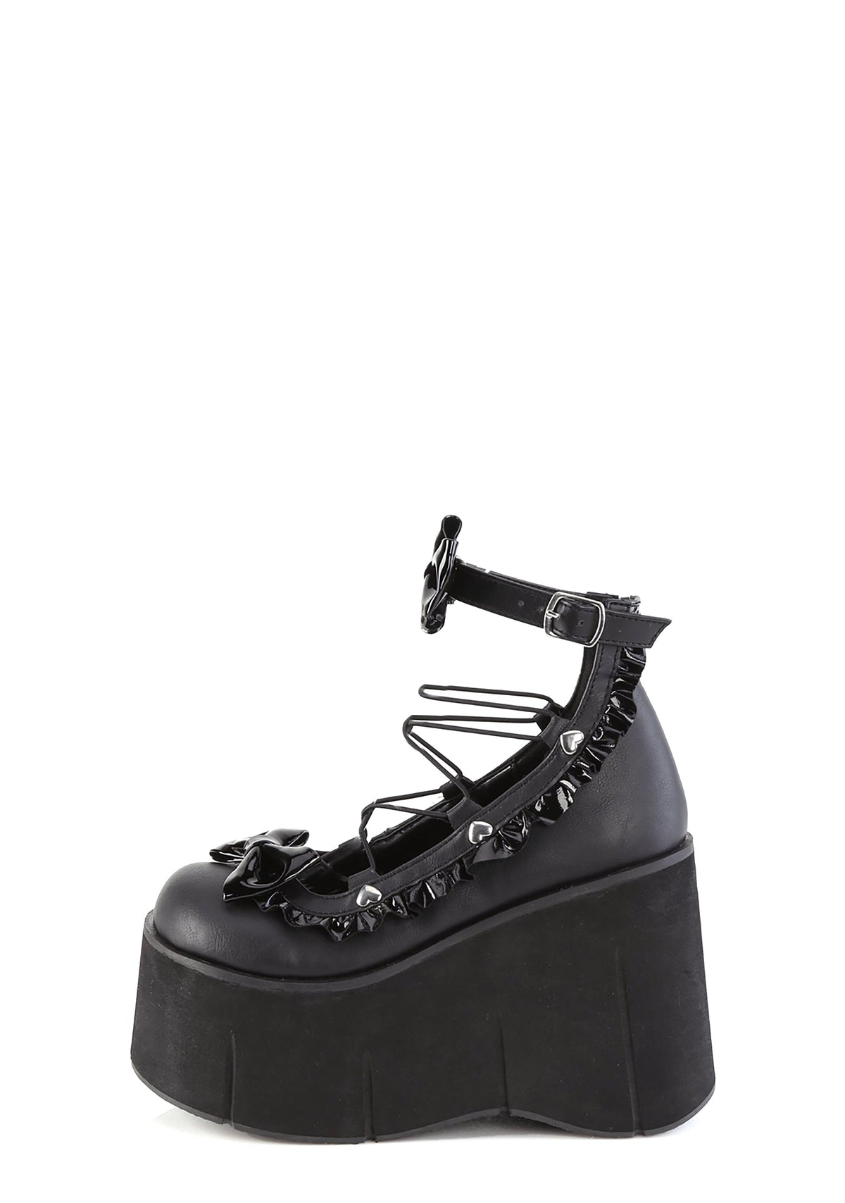 Kera-18 Platform Ankle Strap Shoes