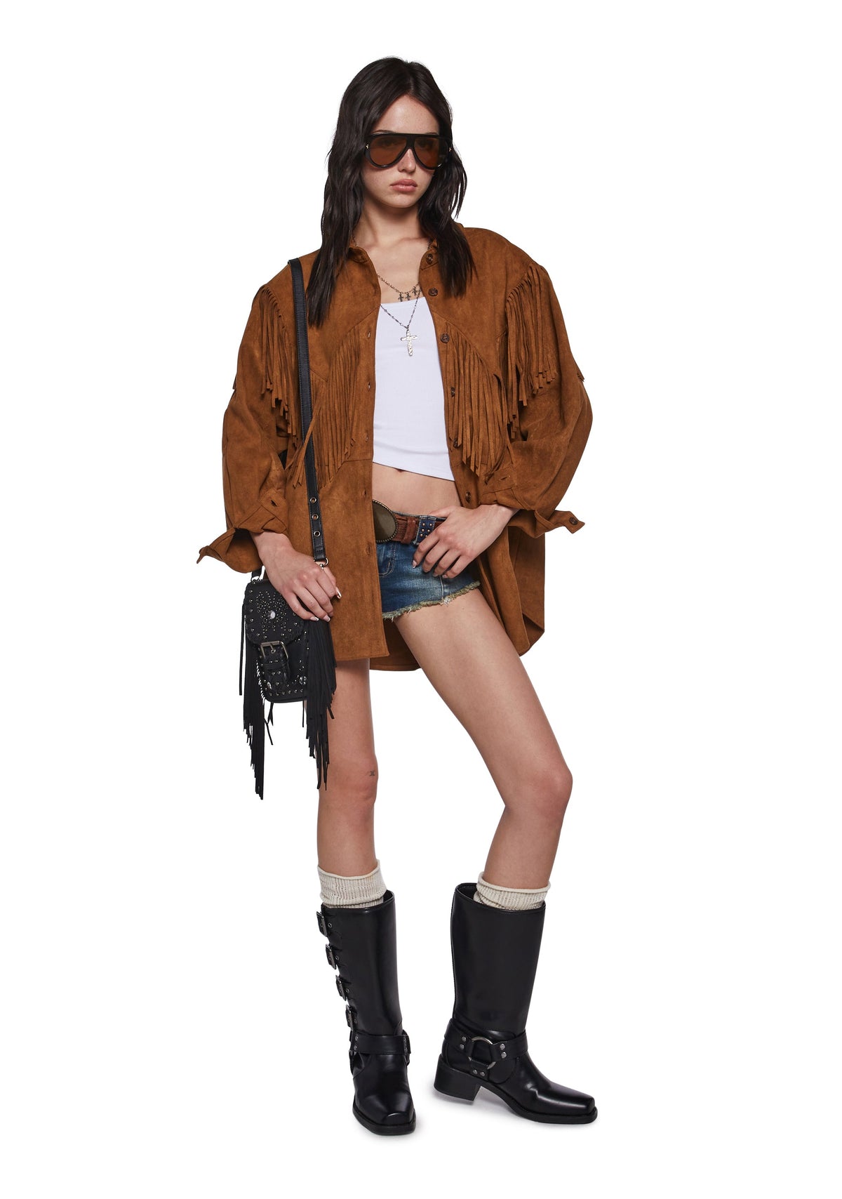 Western Sky Fringe Jacket