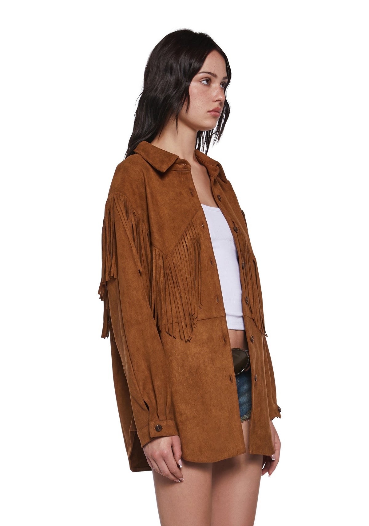 Western Sky Fringe Jacket