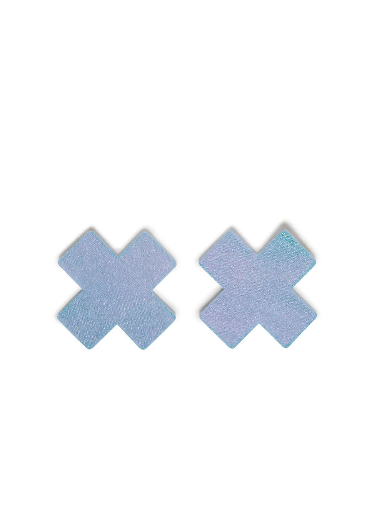 Holographic X Shape Pasties