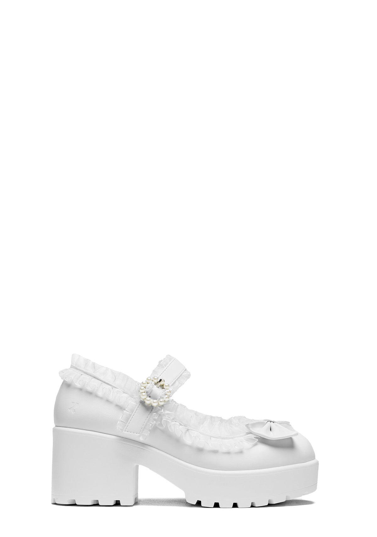 ‘ Porcelain Delights Edition’ Tira Ruffle Mary Janes