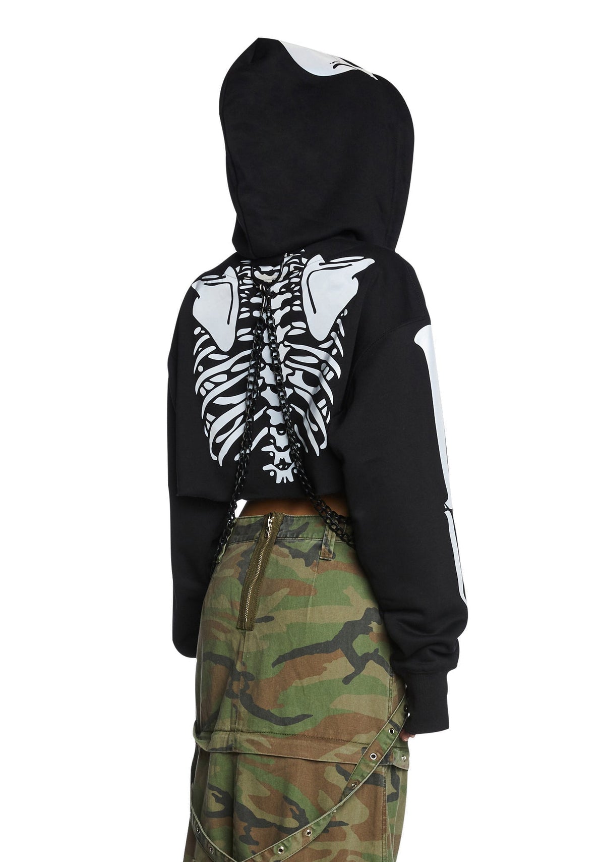 Flesh N' Bones Reflective Hoodie