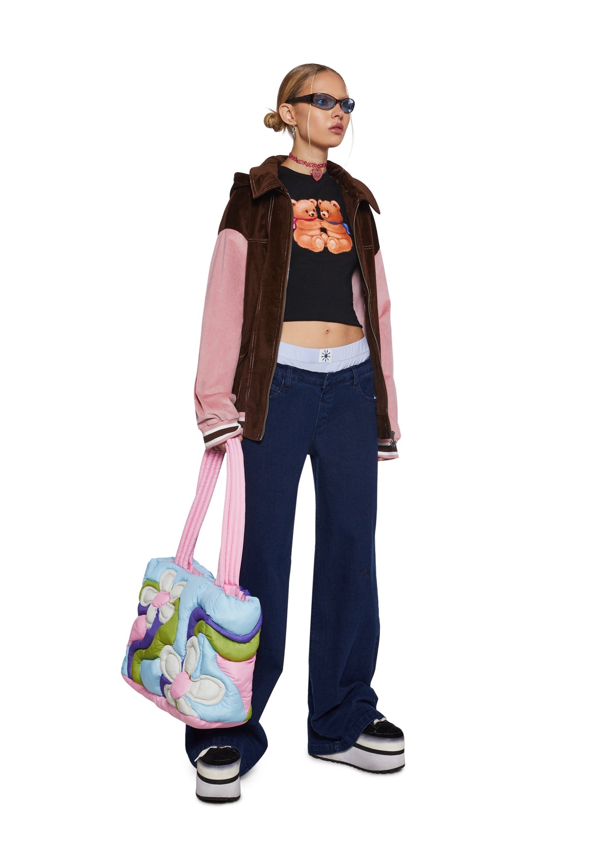 Stick Together Mesh Top
