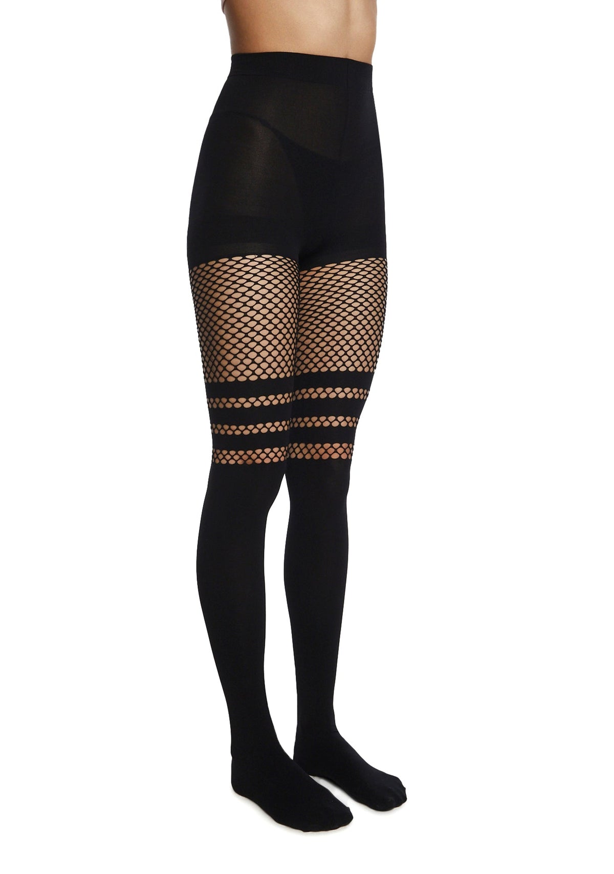 Get Faux Thigh-High Tights