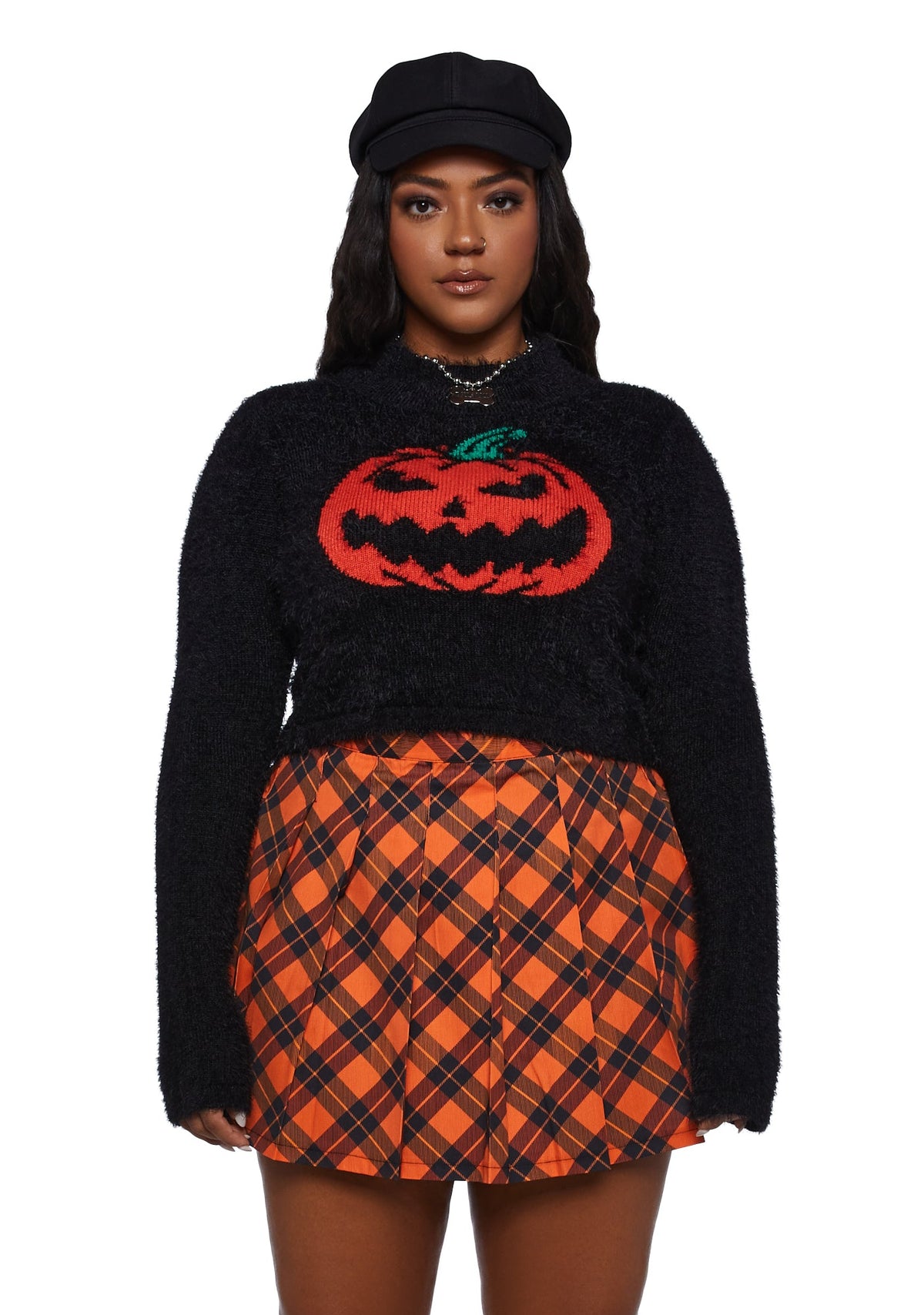 Cut It Out Crop Sweater