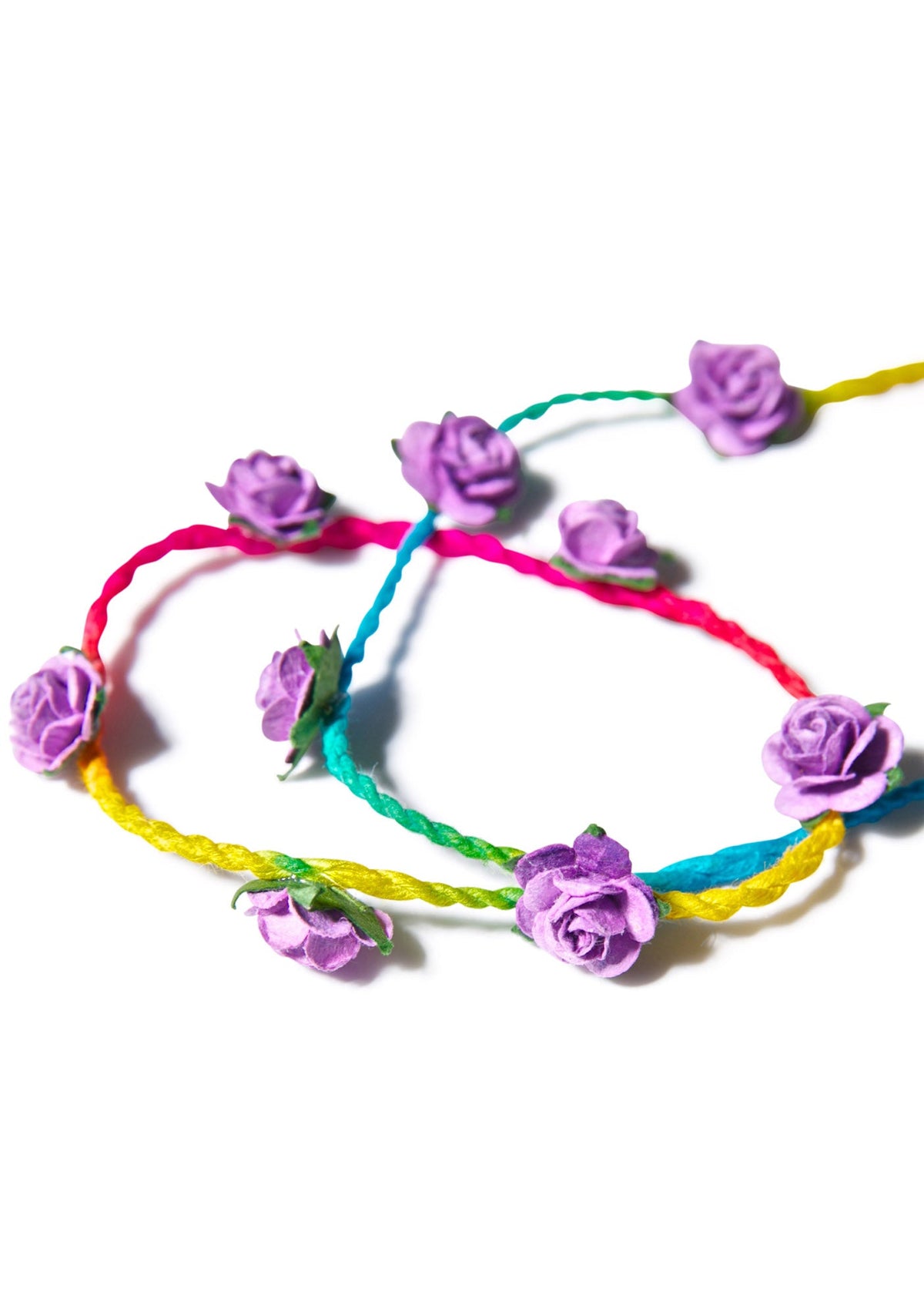 Bella Floral Headband - Pink