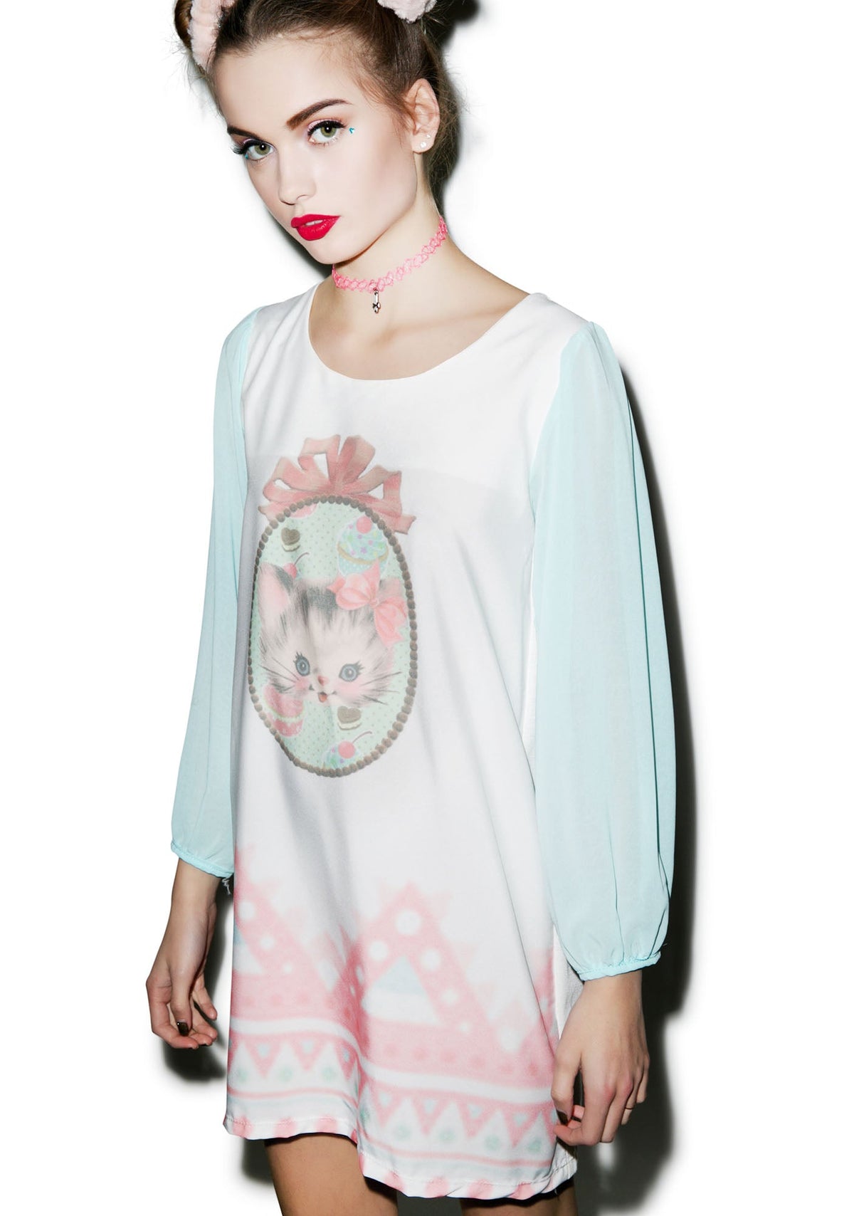 Picture Purfect Dress - Light Blue