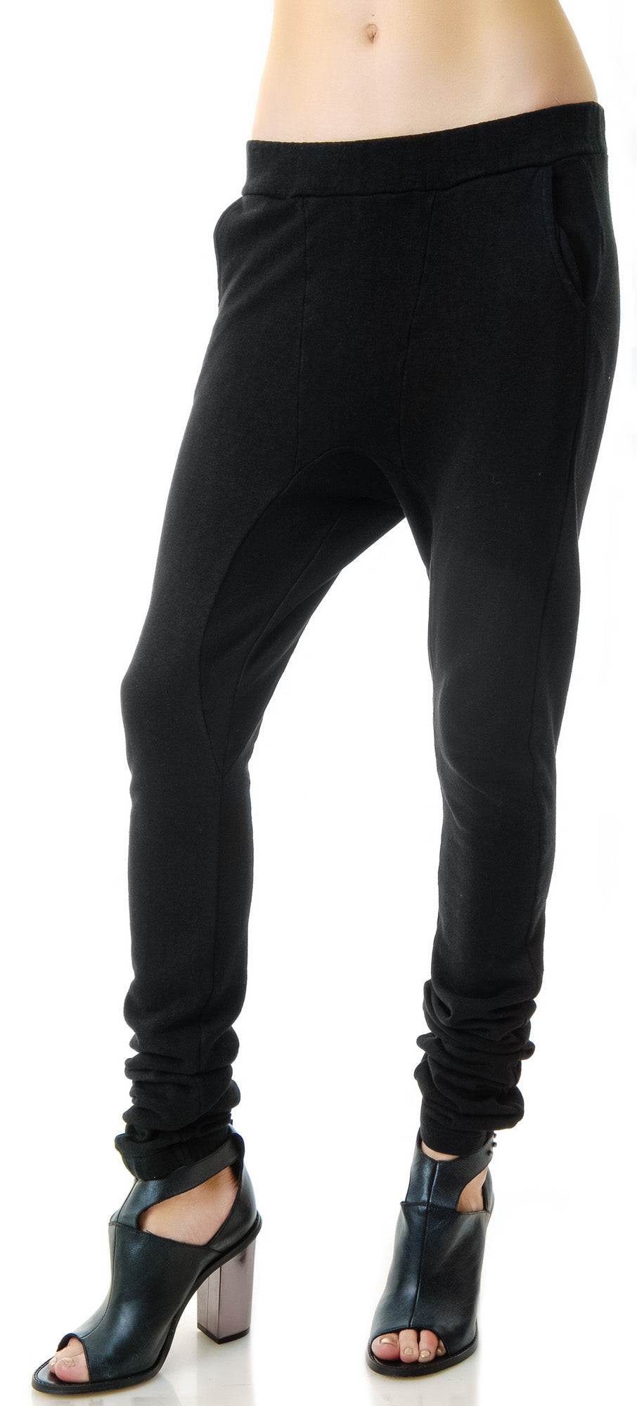Hammer Time Drop Crotch Pants - Dark Gray