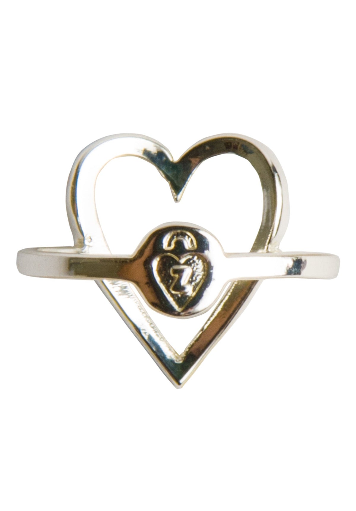 Love Heart Ring - Gold
