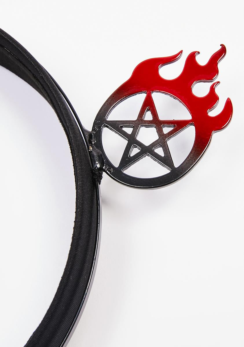 Feed The Beast Pentagram Headband