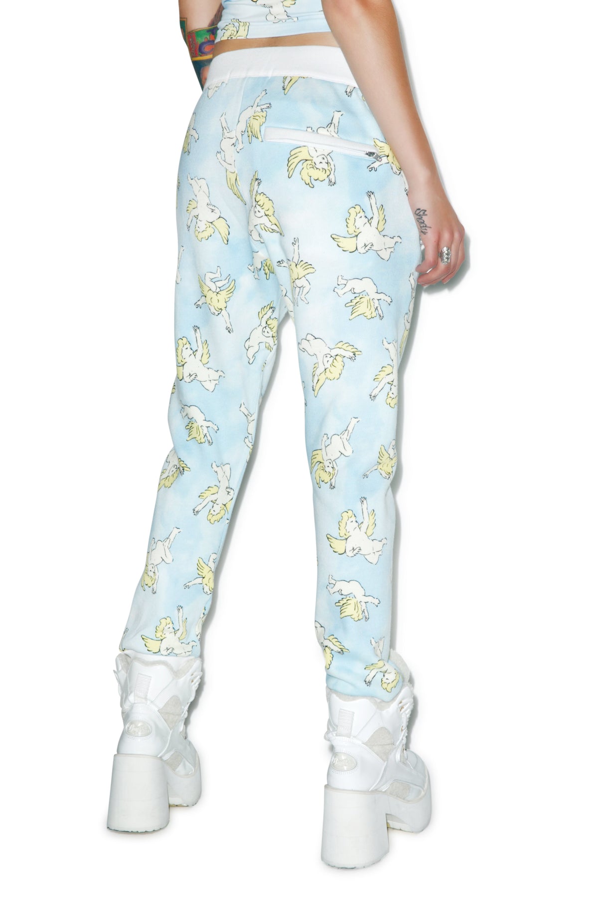 Risen Sky Sweat Pants - Light Pink