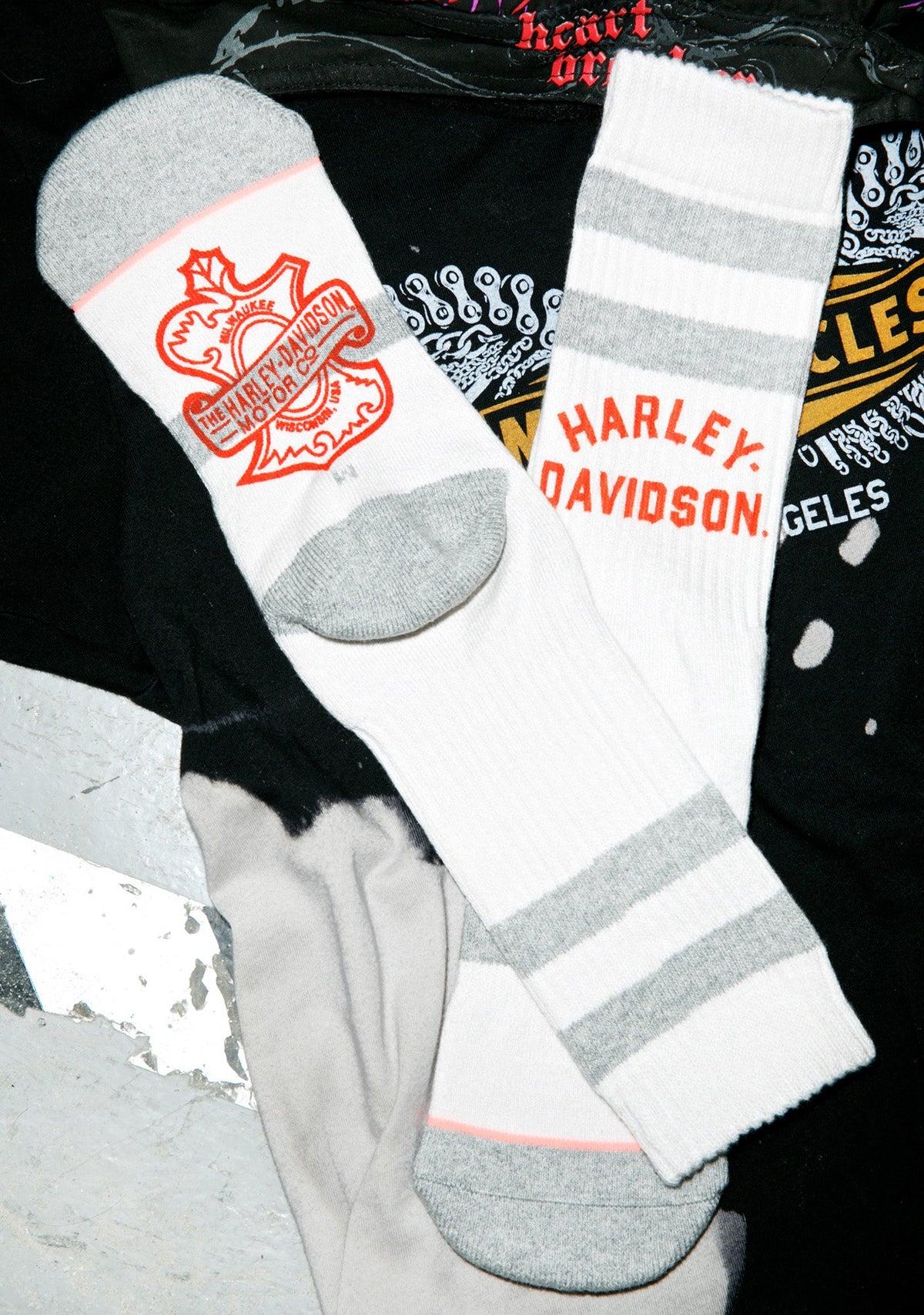 Davidson Socks - White