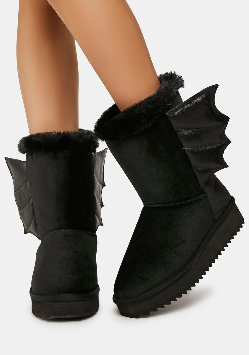 Bat To Worse Slipper Boots