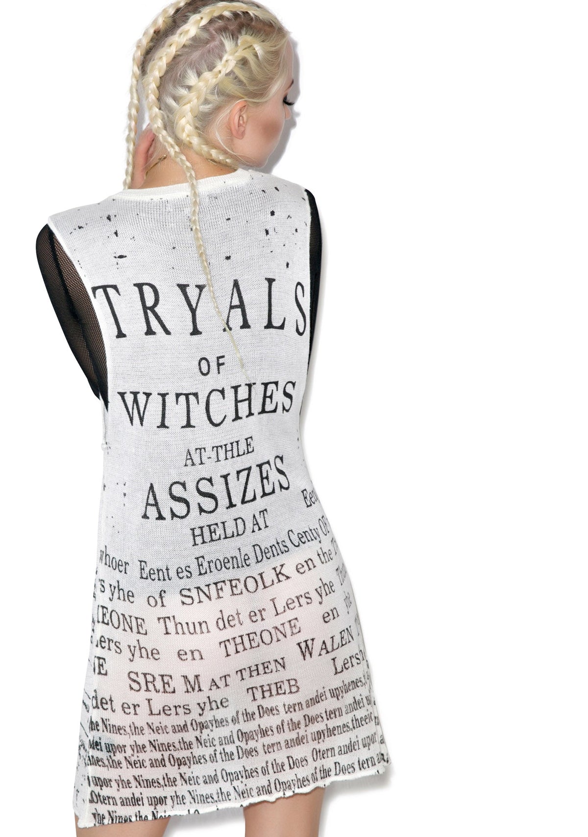 Witch Tryal Top - Black