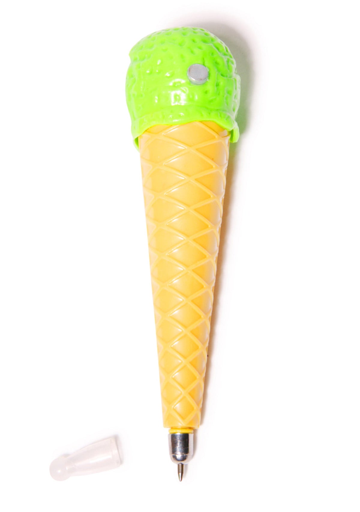 Single Scoop Ice Cream Pen - White