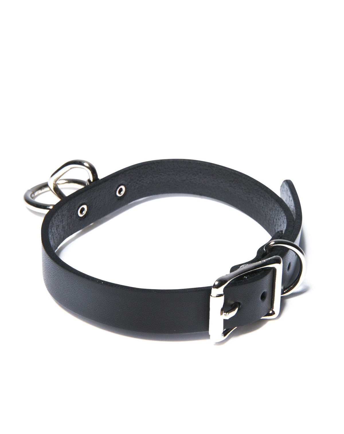 Ogasm O-Ring Collar Choker - White