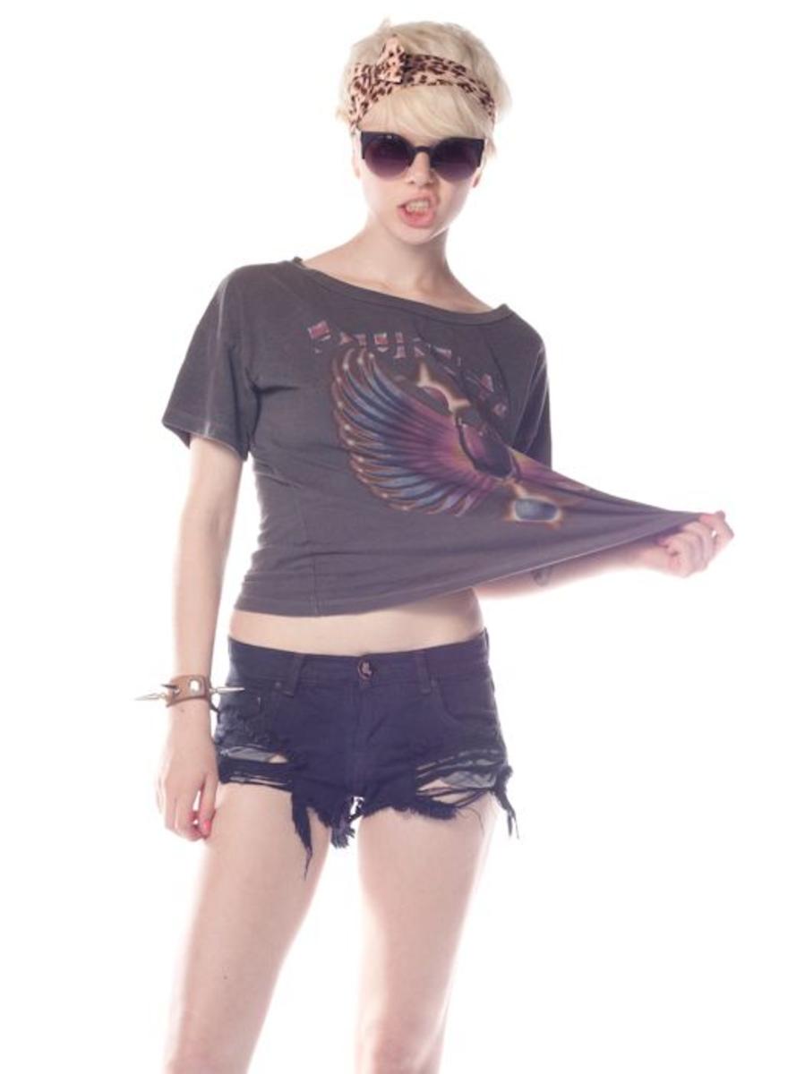 Original Trashwhore Shorts - Light Pink