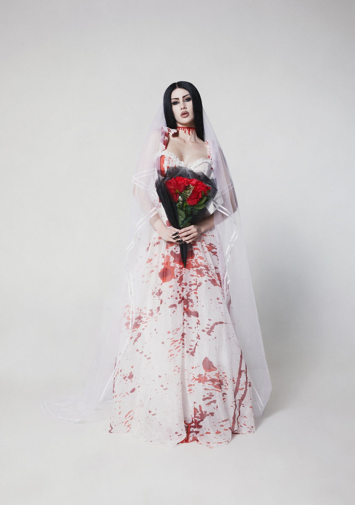 Dance with Death Maxi Dress - Scream Queen