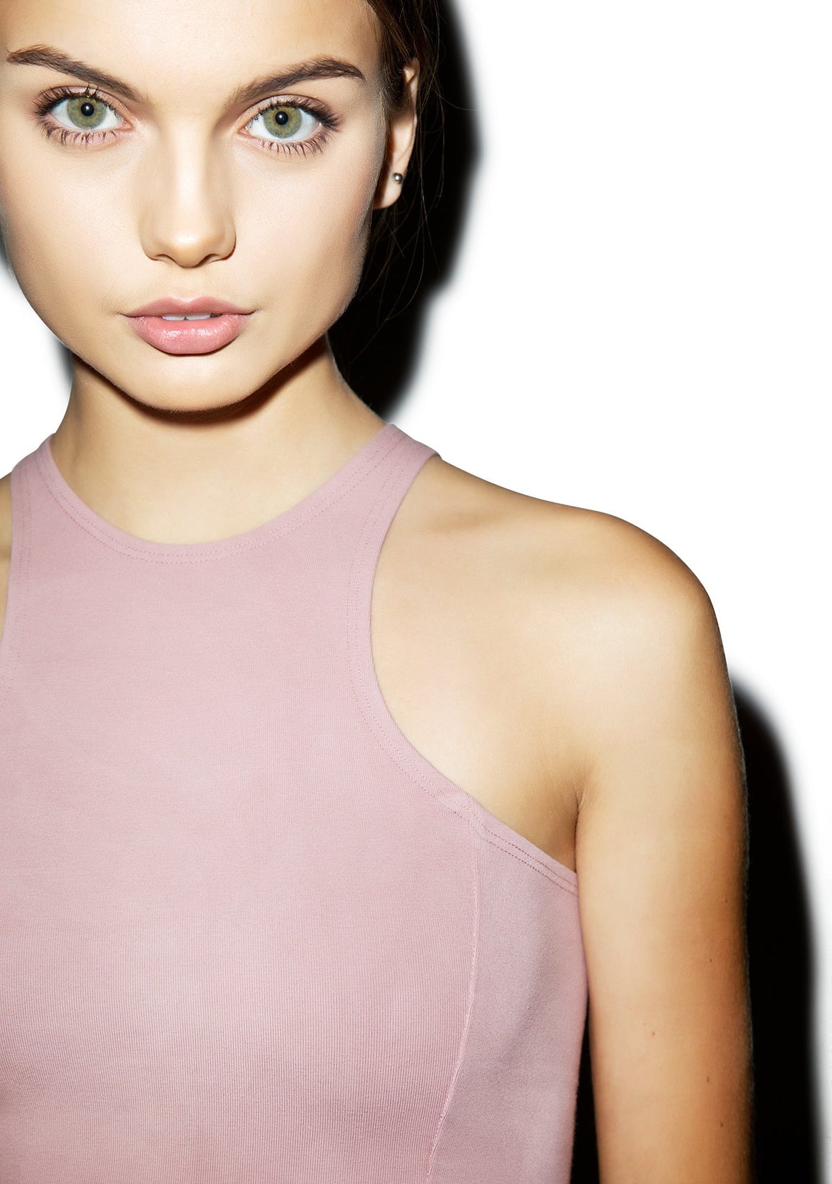 Knife Crop - White