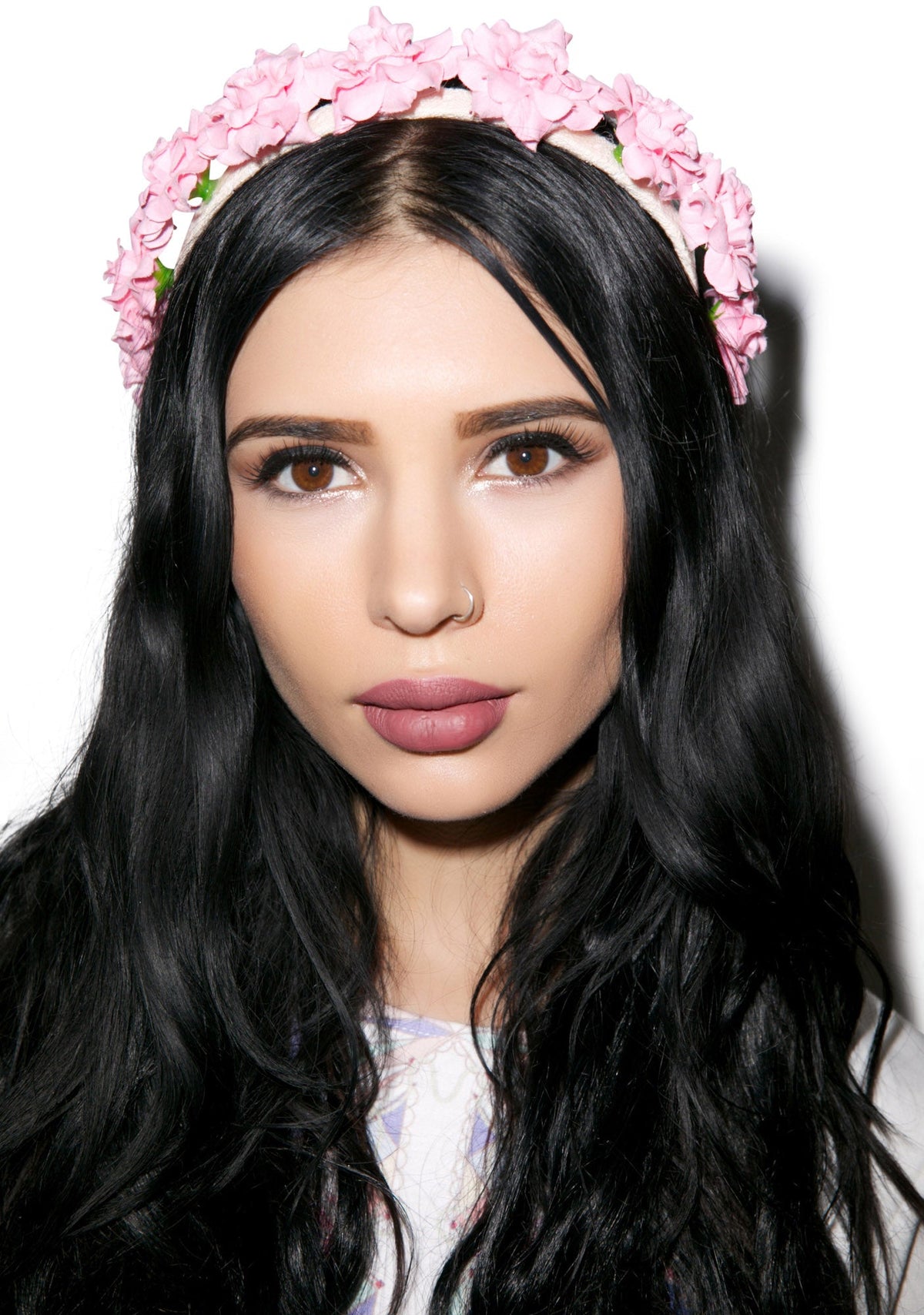 Flower Power Headband - Pink